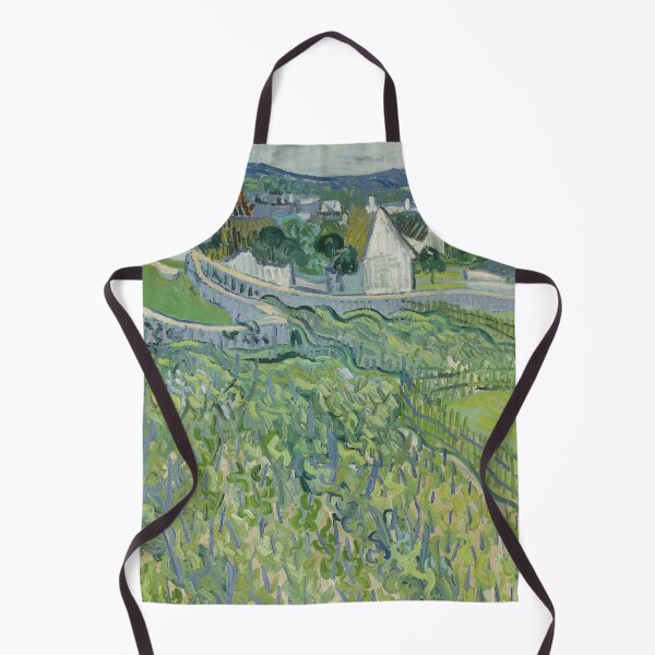 Item preview, Vineyards at Auvers by Vincent van Gogh: Post Impressionist Landscape Poster designed and sold by artofuniverse.