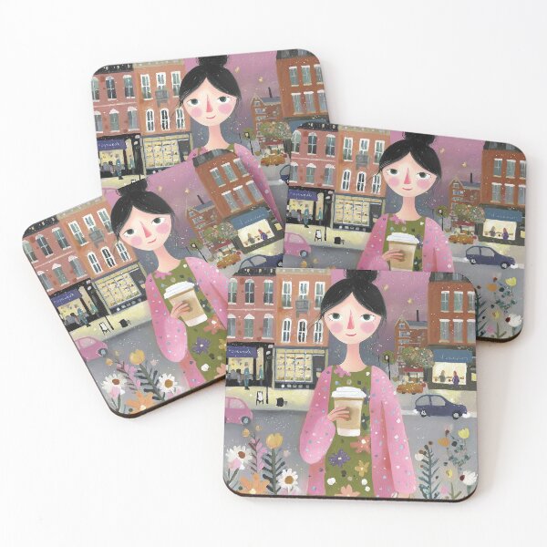Item preview, Bloom & Brew under Pink Skies designed and sold by Venon28.