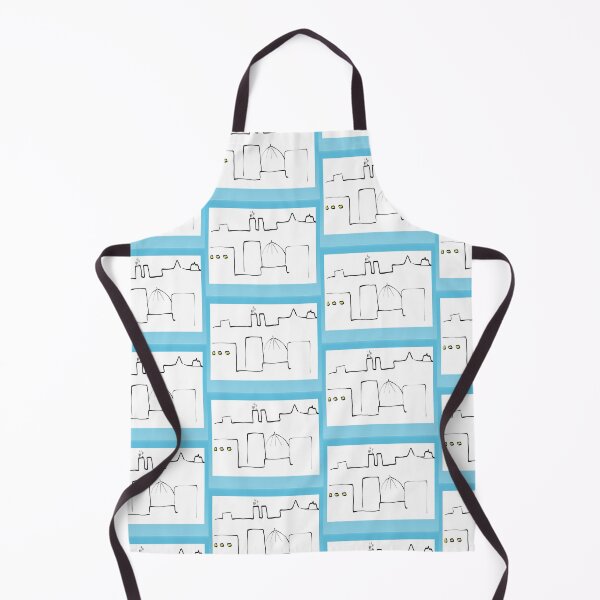 Item preview, Anycity abstract roofs line art designed and sold by kanakeen.