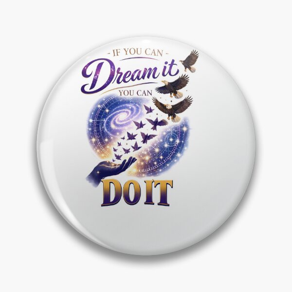 Item preview, If You Can Dream It You Can Do It - Motivational Success Quote designed and sold by ascendzero.