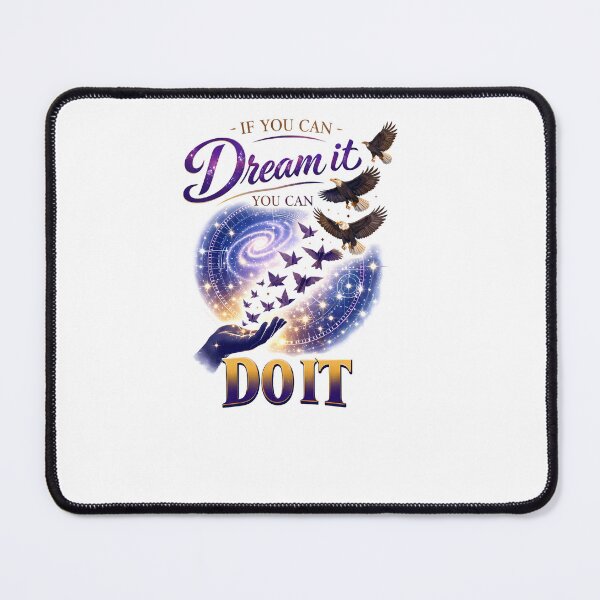 Item preview, If You Can Dream It You Can Do It - Motivational Success Quote designed and sold by ascendzero.