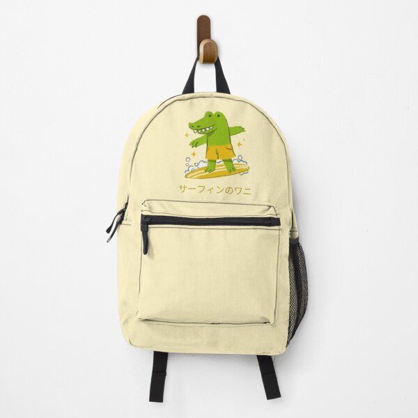 Item preview, Surfing Alligator Japanese designed and sold by DJCartoonDesigns.