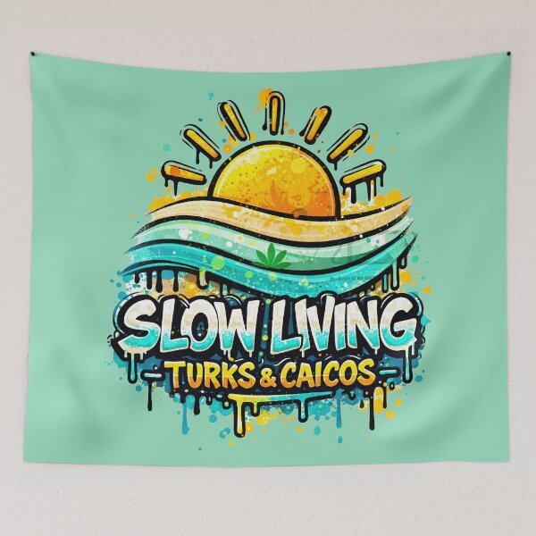 Item preview, Turks & Caicos Slow Living designed and sold by SavvyEarth.