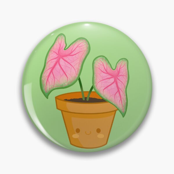 Item preview, Kawaii Caladium Plant designed and sold by bumblebreeart.