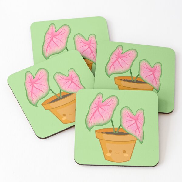 Item preview, Kawaii Caladium Plant designed and sold by bumblebreeart.