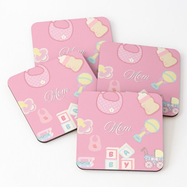Item preview, Cute Pastel Pink Mom & Baby Essentials Aesthetic designed and sold by NinaVibeStudio.