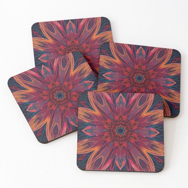 Item preview, Crimson Mandala Burst designed and sold by AbstractAnom.