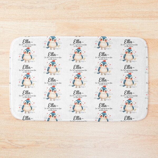 Item preview, Personalized bird nursery poster with the name Ella designed and sold by LoveNurseries.