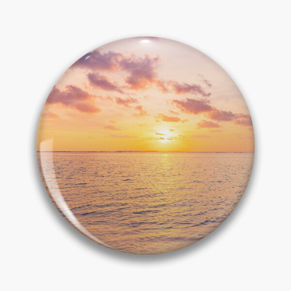 Item preview, Dreamy Pink Sunset Sky Tropical Beach Ocean designed and sold by icemanphotos.