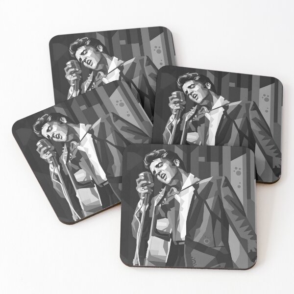 Item preview, Elvis Presley grayscale  designed and sold by Japanese art.