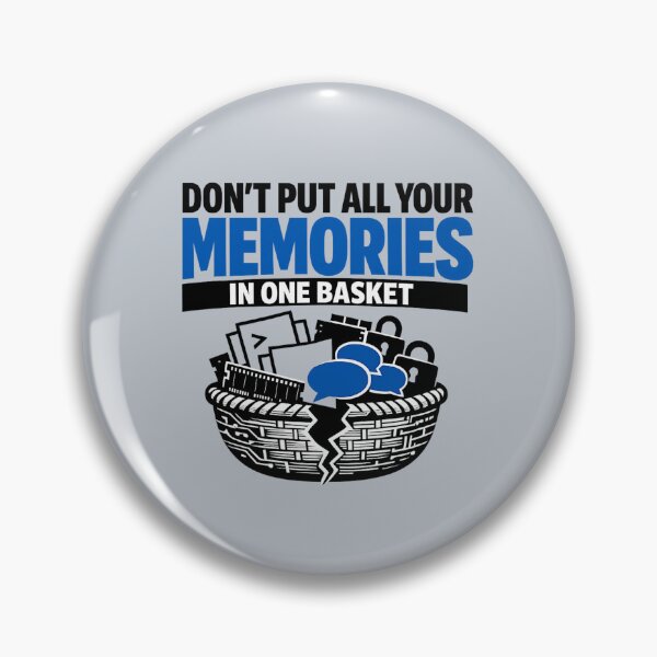 Item preview, AI Memory Basket Shirt, Don’t Put All Your Memories in One Basket designed and sold by POD DYNASTY.