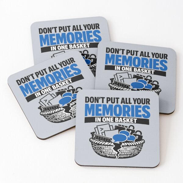 Item preview, AI Memory Basket Shirt, Don’t Put All Your Memories in One Basket designed and sold by POD DYNASTY.