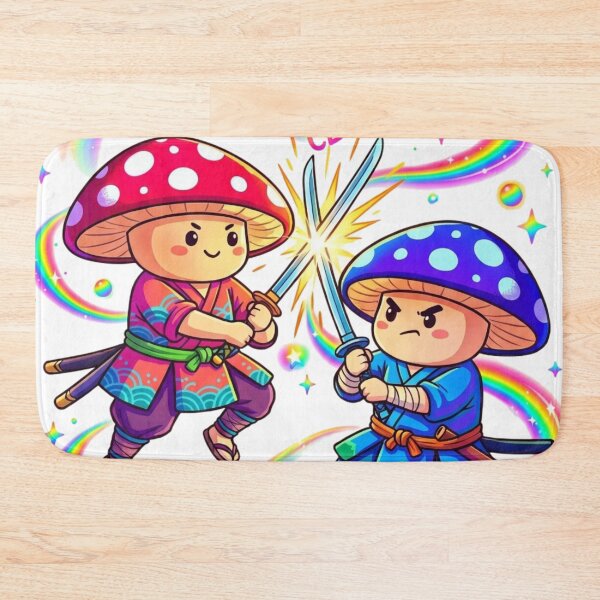 Item preview, Mushroom Samurai designed and sold by PP&RAINBOW SHOP.