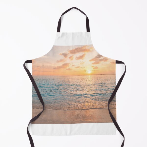 Item preview, Dreamy Pink Sunset Sky Tropical Beach Ocean designed and sold by icemanphotos.