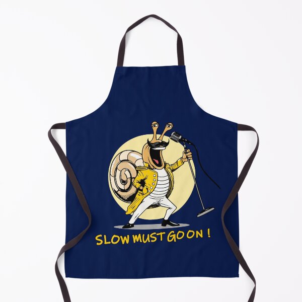 Item preview, SLOW MUST GO ON - snail rock and humor designed and sold by francoisville.