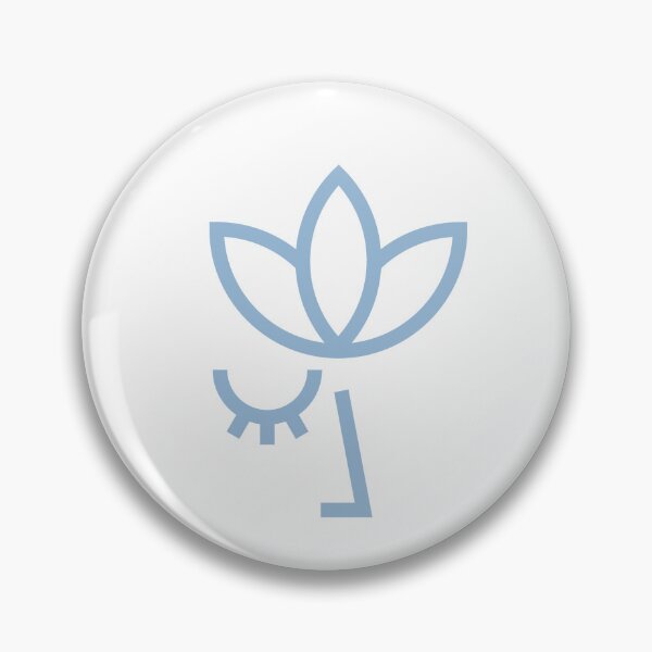 Item preview, Minimalist Blue Lotus Winking Eye designed and sold by LekkieStudioArt.