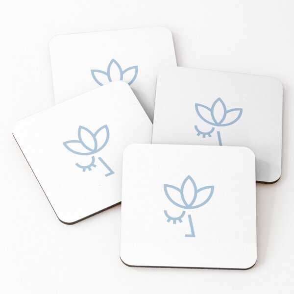 Item preview, Minimalist Blue Lotus Winking Eye designed and sold by LekkieStudioArt.
