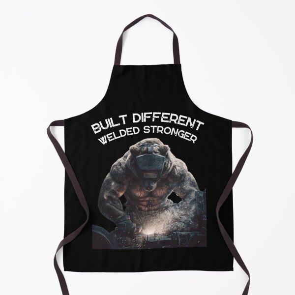 Item preview, Funny Welding Gifts - Built Different Welded Stronger - Welder Humor Gift designed and sold by ZubekStudio.