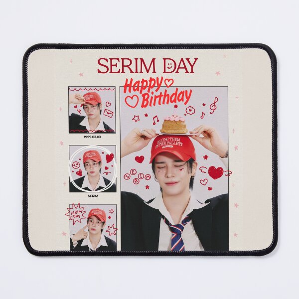 Item preview, happy birthday SERIM OF CRAVITY (KPOP) designed and sold by jaofnn.