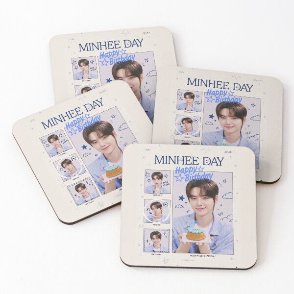 Item preview, happy birthday MINHEE OF CRAVITY (KPOP) designed and sold by jaofnn.