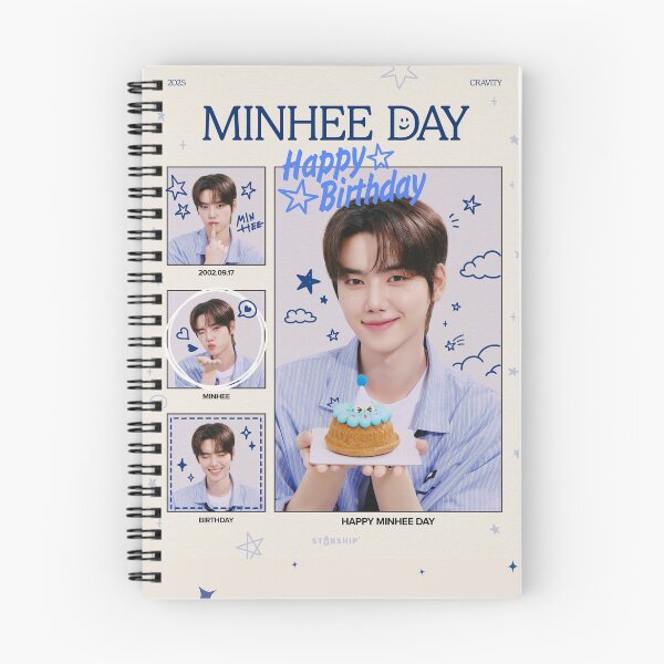 Item preview, happy birthday MINHEE OF CRAVITY (KPOP) designed and sold by jaofnn.