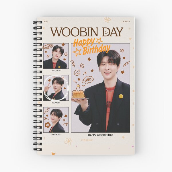 Item preview, happy birthday WOOBIN OF CRAVITY (KPOP) designed and sold by jaofnn.