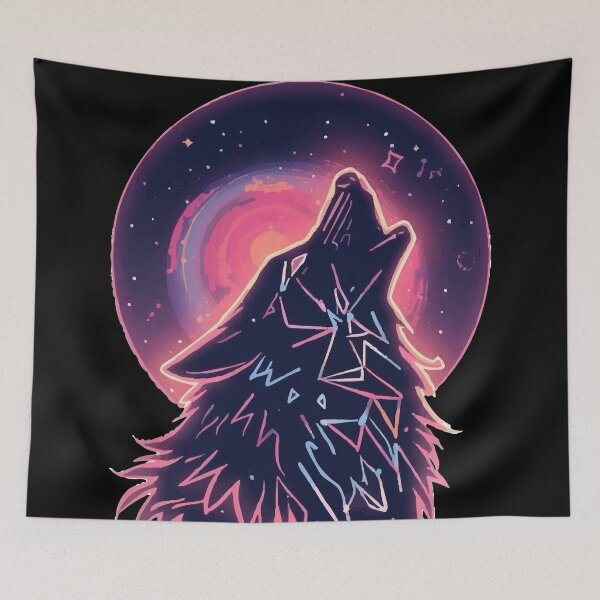 Item preview, Nebula Wolf designed and sold by AbstractAnom.