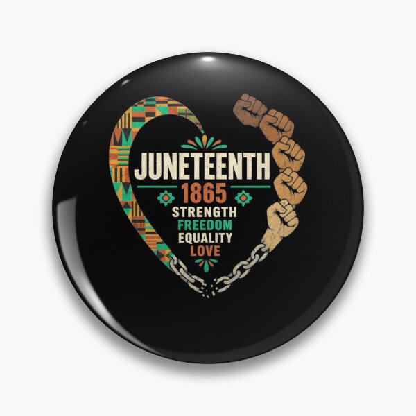 Artikelvorschau, Juneteenth 1865 Herz Fäuste Schwarze Geschichte Melanin Männer Frauen Kinder entworfen und verkauft von clothesy7.
