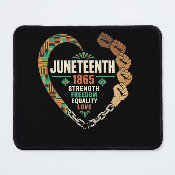 Item preview, Juneteenth 1865 Heart Fists Black History Melanin Men Women Kids designed and sold by clothesy7.