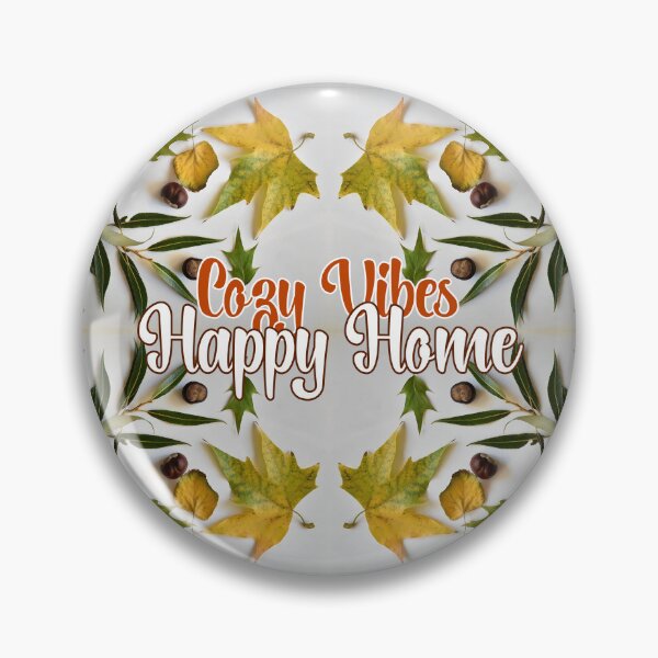 Item preview, Cozy vibes Happy home fall greetings for home decor designed and sold by mariya-ivanova.