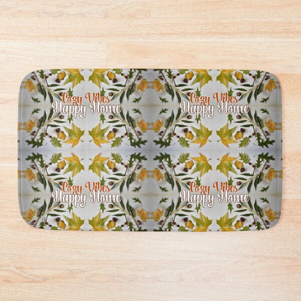 Item preview, Cozy vibes Happy home fall greetings for home decor designed and sold by mariya-ivanova.