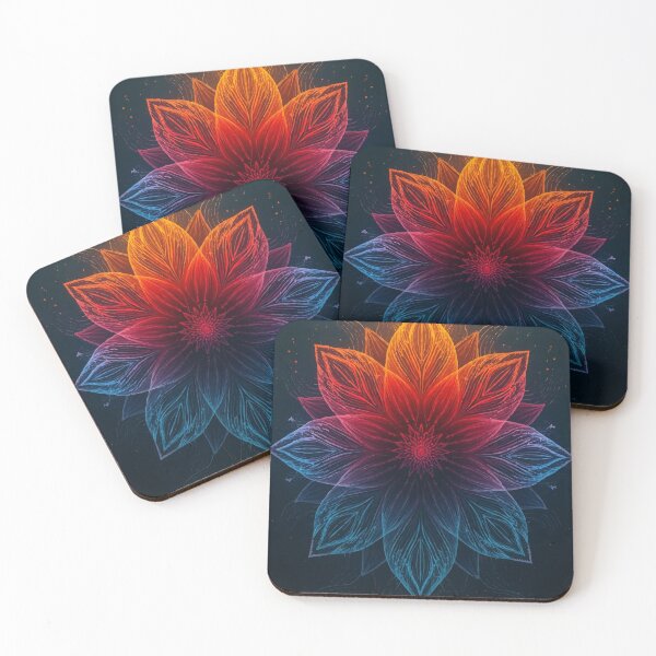 Item preview, Fire and Frost Bloom designed and sold by AbstractAnom.