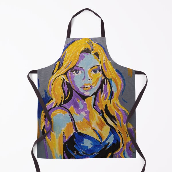 Item preview, Velora - Vibrant feminine portrait expressing emotion through bold colors designed and sold by ElysiumArtworks.