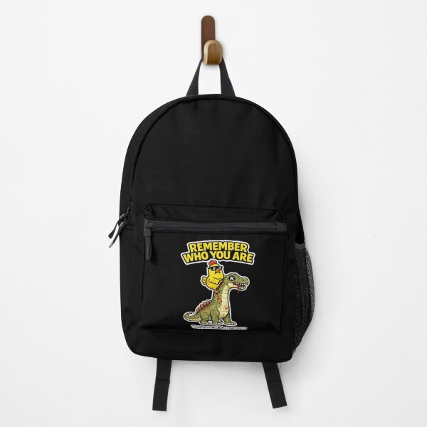 Item preview, Remember Who You Are You’re A Chicken Funny Dinosaur Meme Brachiosaurus designed and sold by VibeOffline Studio.