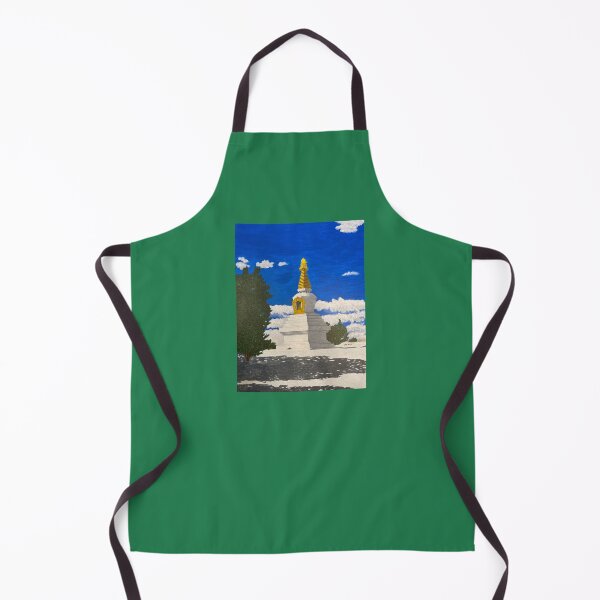 Item preview, Stupa in Snow designed and sold by Prajna Vajrayana Art.