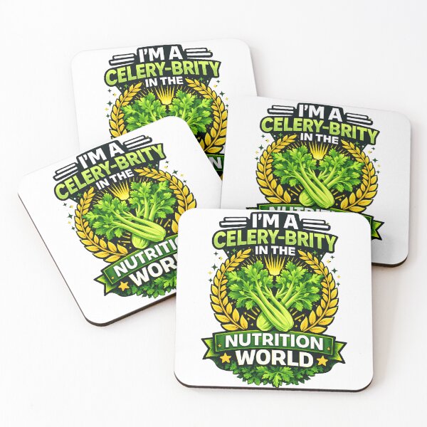 Item preview, I'm A Celery- Brity, Nutritionist  designed and sold by Design-Joyz.