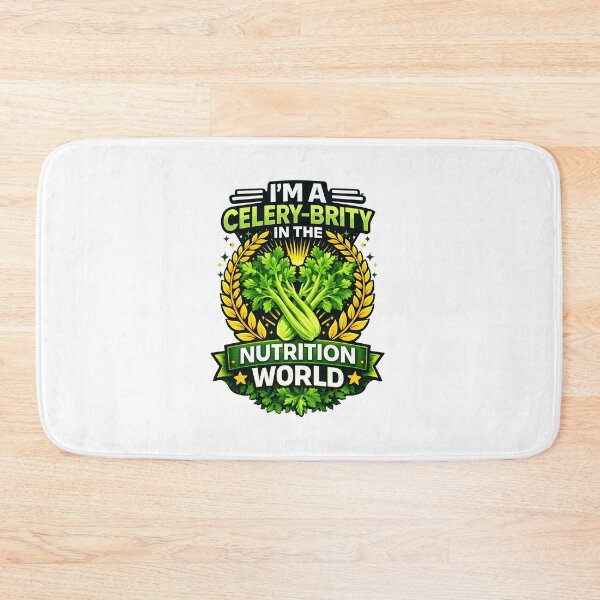 Item preview, I'm A Celery- Brity, Nutritionist  designed and sold by Design-Joyz.