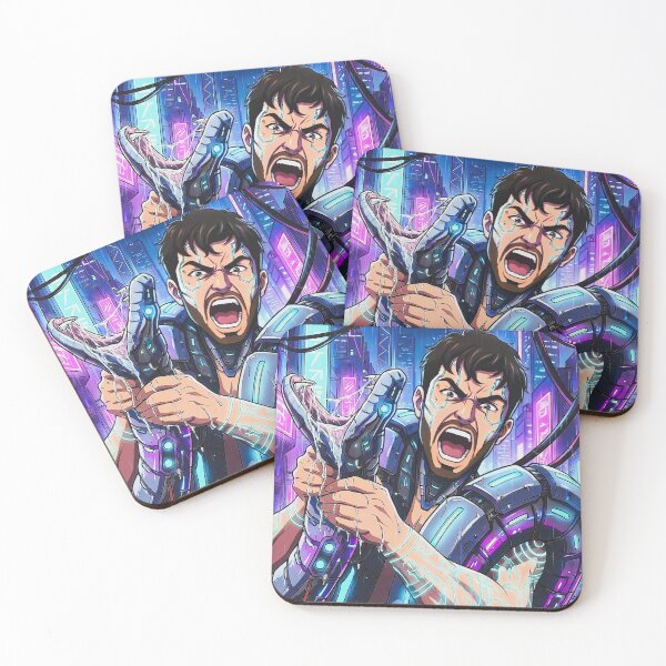 Item preview, Cyber-Serpent Strike: The Neon Tussle designed and sold by MagicMood Creations.