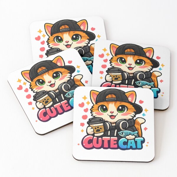 Item preview, Cute cat designed and sold by Printopia2.