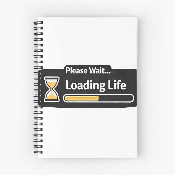 Item preview, Please Wait Loading Life Funny Sticker | Relatable Gen Z Meme designed and sold by LYZ7VANI.