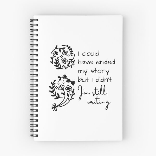 Item preview, Semicolon Project - I'm still writing designed and sold by bruise+blush.