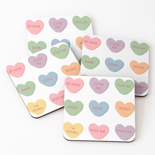 Item preview, Sugary Candy Hearts of Admiration designed and sold by MirandaFreezie.
