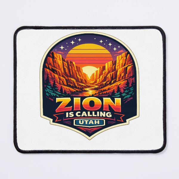 Item preview, Zion Is Calling Retro Canyon Sunset designed and sold by Dresut.
