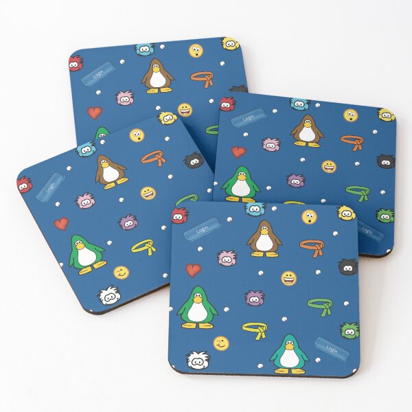 Item preview, Club Penguin Pattern designed and sold by TheWindDropShop.