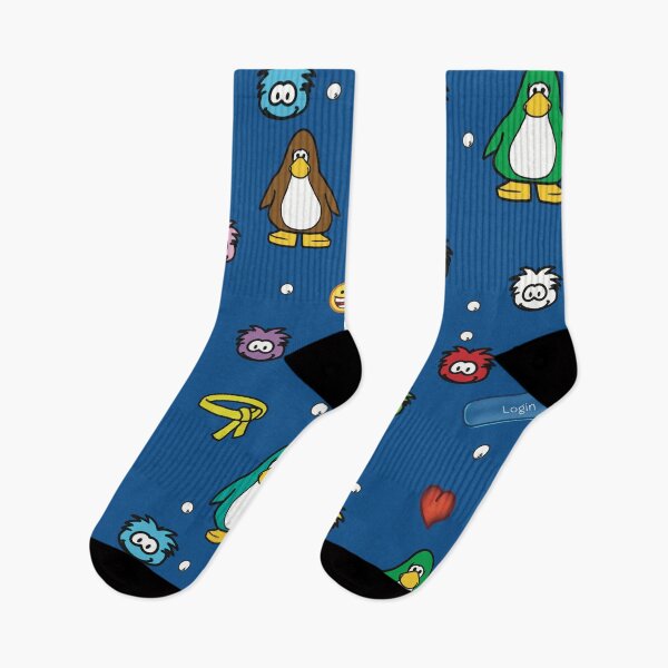 Item preview, Club Penguin Pattern designed and sold by TheWindDropShop.