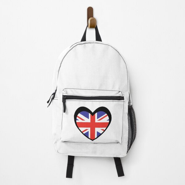 Item preview, Black Heart United Kingdom Flag designed and sold by The Best Designs.