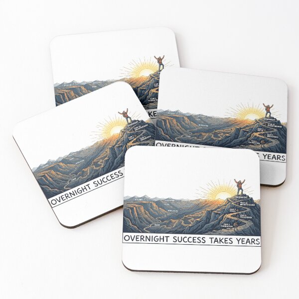 Item preview, The Long Path to Overnight Success Concept designed and sold by AlexLerry.