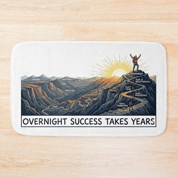 Item preview, The Long Path to Overnight Success Concept designed and sold by AlexLerry.