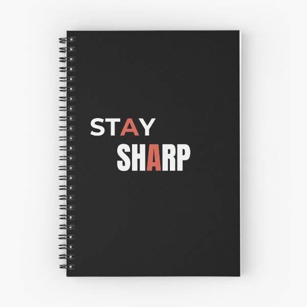 Item preview, Stay Sharp T-Shirt | Focus & Mental Strength Quote Design designed and sold by Pure Focus.