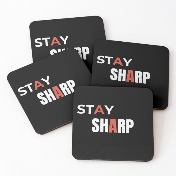 Item preview, Stay Sharp T-Shirt | Focus & Mental Strength Quote Design designed and sold by Pure Focus.
